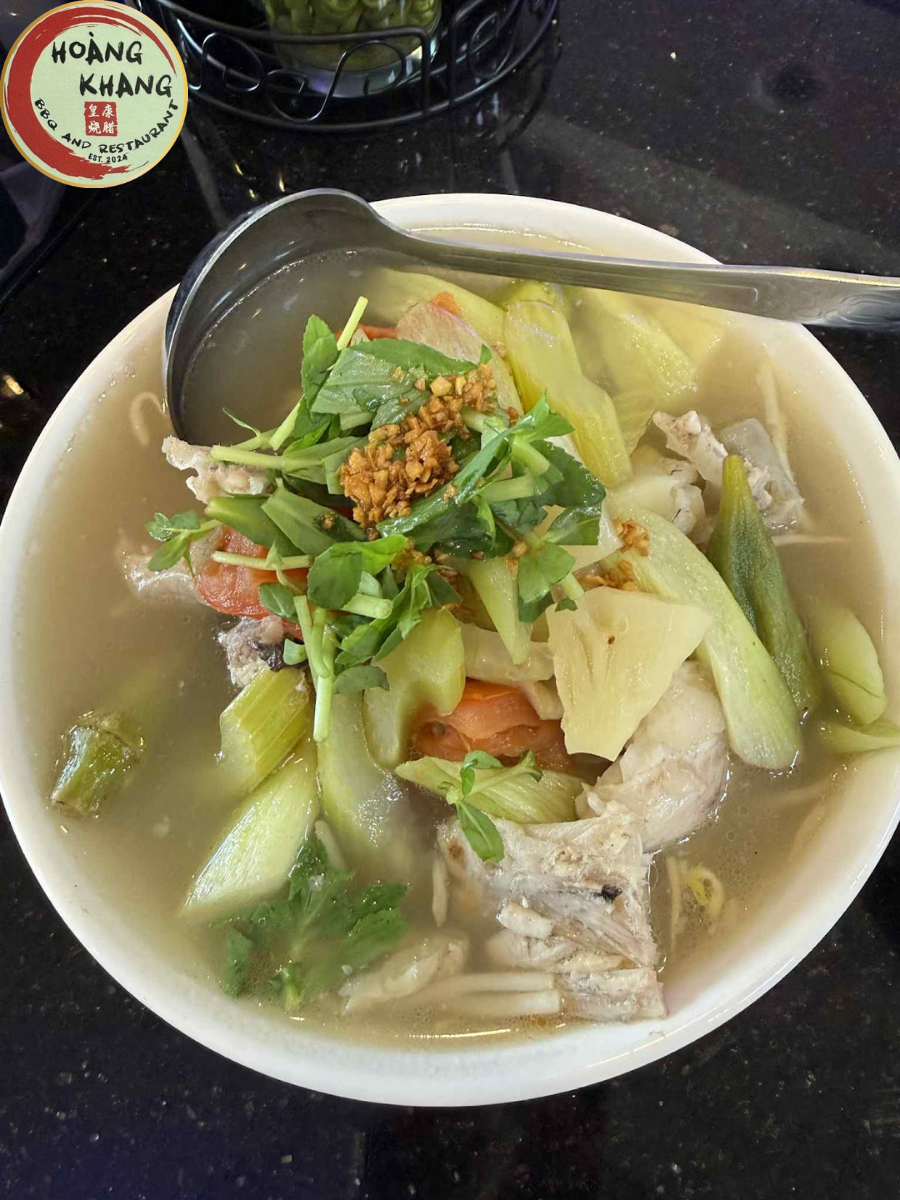 Canh chua cá bông lau